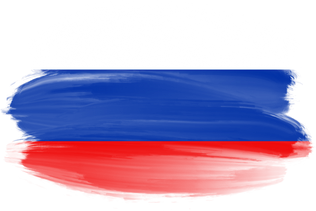 Russian Brush Flag